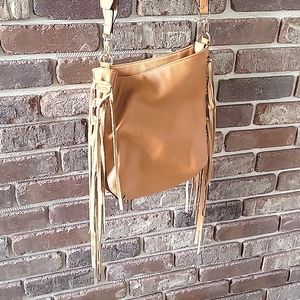 Expressions NYC western style purse with suede fringe
